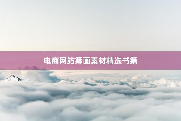 电商网站筹画素材精选书籍